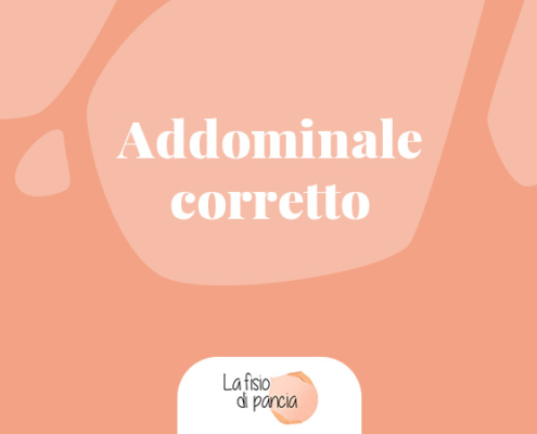 Addominale corretto